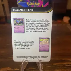 Phantasmal Flames Mega Gengar Trainer Tips Card - Image 4