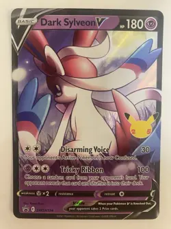 Dark Sylveon V SWSH134 SWSH: Sword & Shield Promo Cards Holo - Image 1