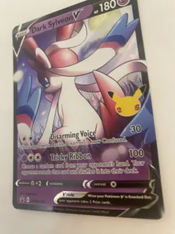 Dark Sylveon V SWSH134 SWSH: Sword & Shield Promo Cards Holo - Image 3