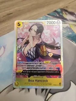 One Piece #Prb02-017 Boa Hancock Character SR Trading Card - Image 1