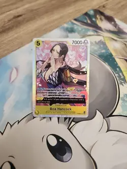 One Piece #Prb02-017 Boa Hancock Character SR Trading Card - Image 2