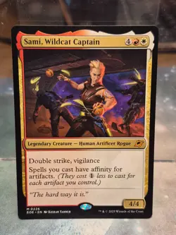 M 0226 Sami, Wildcat Captain Rogue Mythic Rare Edge of Eternities MTG Card EOE - Image 1