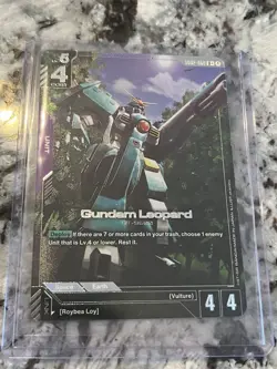 Gundam Leopard U+ Gundam Card Game Dual Impact GD02-060 Alternate Art - Image 2