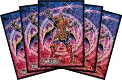 Konami Official Card Supplies YUGIOH Card Sleeves Legendary Six Samurai 50 Count - Image 1