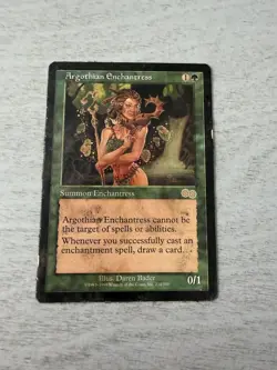 Argothian Enchantress Urza's Saga Regular, Please Read - Image 1