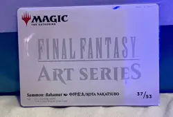 Summon Bahamut Art Card Foil Stamped Mtg 37/53 - Image 2