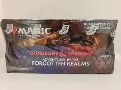 NEW MTG D&D Adventures in The Forgotten Realms Set Booster - Image 1