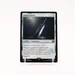 Buster Sword - 255 Final Fantasy Mythic Magic - NM/MINT - Image 1
