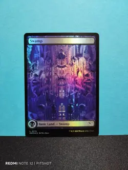 FOIL FULLART Swamp / Sumpf - MTG Magic - Image 1