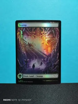 FOIL FULLART Swamp / Sumpf - MTG Magic - Image 1