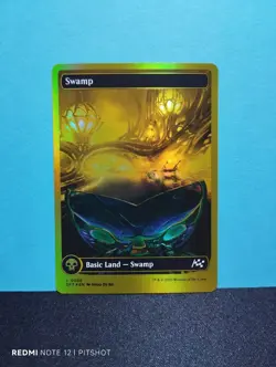 FOIL FULLART Swamp / Sumpf - MTG Magic - Image 1