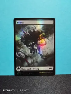 FOIL FULLART Swamp / Sumpf - MTG Magic - Image 1