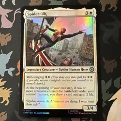 MTG Marvel Spider-Man - Spider-UK - SPM U0017 Foil - Mint - Image 1