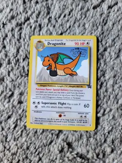 Dragonite Pokemon the First Movie Promo Good Condition English. - Image 1