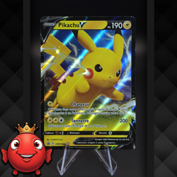Carte Pokemon : Pikachu V SWSH061 - E&B Promo - NEUF - FR - Image 1