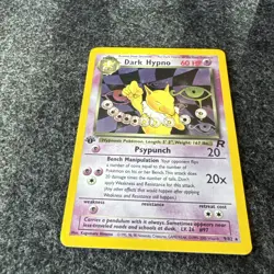 Dark Hypno 9/82 1ST EDITION HOLO Team Rocket Pokemon TCG WOTC Vintage - Image 2