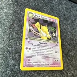 Dark Hypno 9/82 1ST EDITION HOLO Team Rocket Pokemon TCG WOTC Vintage - Image 4