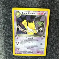 Dark Hypno 9/82 1ST EDITION HOLO Team Rocket Pokemon TCG WOTC Vintage - Image 5