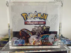 Pokemon Booster Box Acrylic Protective Case with Magnetic Lid UV Resistant - Image 1