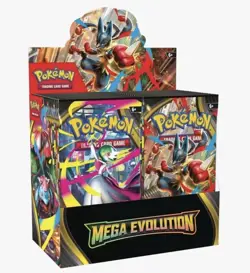 POKEMON MEGA EVOLUTIONS Booster Box Scarlet & Violet New Factory Sealed TCG - Image 1