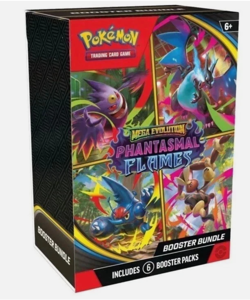 Pokemon Mega Evolution Phantasmal Flames Booster Bundle Sealed Ships 11/18 - Image 1