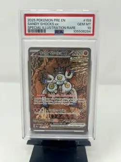 Pokemon Prismatic Evolutions Sandy Shocks EX PSA 10 - 159/131 🌎 📦 - Image 1