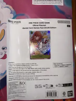 One Piece Official Playmat/Promo Nami & Zeus Bandai Card Games Fest24-25 ENGLISH - Image 2