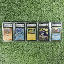 Lot Of 5 CGC 10 Gem Mint Graded Pokemon Slabs 2004-2025 Best Offer - Image 1