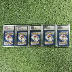 Lot Of 5 CGC 10 Gem Mint Graded Pokemon Slabs 2004-2025 Best Offer - Image 2