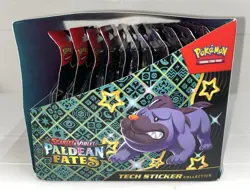 Pokemon TCG: Scarlet & Violet - Paldean Fates Display Tech Stickers Collection - Image 5
