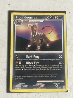 Pokemon Great Encounters #18/106 Houndoom - Rare - Image 1