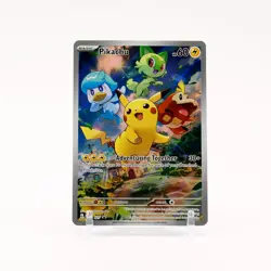 Pikachu - SVP027 Paldea Evolved ETB Promo Pokemon - NM/LP - Image 1