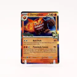 N's Darmanitan - SVP181 Journey Together Prerelease Promo Pokemon - NM - Image 1