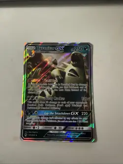 Pokemon Tyranitar GX Holo Card 121/214 Sun & Moon SM Lost Thunder - Image 1