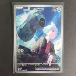 Pokemon Steven’s Beldum SVP 207 Black Star Promo. - Image 1