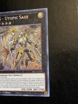Yu-Gi-Oh TCG ZS Utopic Sage BROL EN058 NM - Image 3