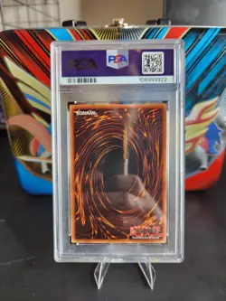 2002 Yugioh Fairy Meteor Crush PSV-063 1st Edition Super Rare PSA 9 Mint - Image 2