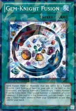 *** GEM-KNIGHT FUSION *** DUEL TERMINAL DT05-EN018 (LP) YUGIOH! - Image 1