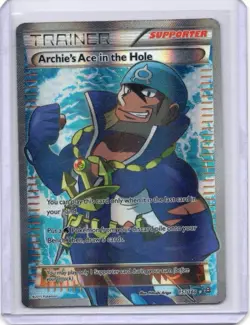 Pokemon Card - Archie’s Ace in the Hole Full Art - 157/160 - Primal Clash - 2015 - Image 1