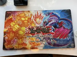 Yugioh Hobby League Play Mat Blaze Of Destruction & Fury From The Deep UD - Image 1