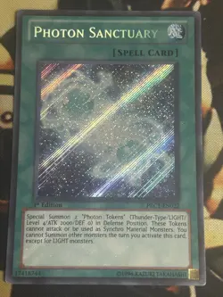 Yugioh: Photon Sanctuary - PRC1-EN022 - Secret Rare - 1st Edition - MP - Image 1