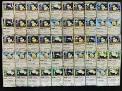 100 Snorlax R Holo Half Arts Lot Set Pokemon Japanese Cards W264 - Image 2
