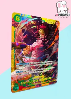 One Piece Card Game - Donquixote Rosinante OP04-119 SEC Englisch Foil Karte TCG - Image 2