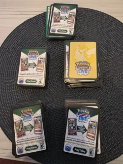 Pokemon TCG Live Code Cards Bulk Lot of 456 - Image 1