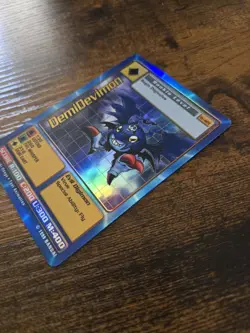 Vintage Digimon CCG Battle Series 1 Holo Card Demidevimon ST-42S - Image 4