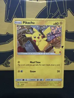 Pokemon Card McDonalds 25th Anniversary 2021 - Pikachu Holo Promo TCG 25/25 NM - Image 1