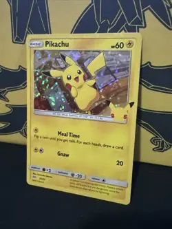 Pokemon Card McDonalds 25th Anniversary 2021 - Pikachu Holo Promo TCG 25/25 NM - Image 2
