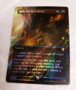 Lord of The Rings MTG LOTR Various Surge Foil Scene Cards x 10 - Image 5