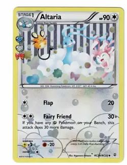 Pokemon TCG Generations Altaria #RC24/RC32 Holo Uncommon Card LP - Image 3