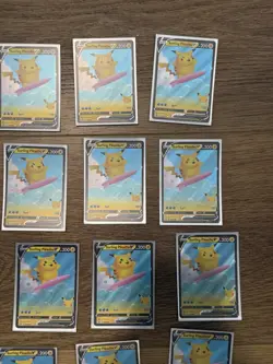 Pokemon TCG Celebrations Surfing Pikachu V Card Lot Of 18 - Image 3